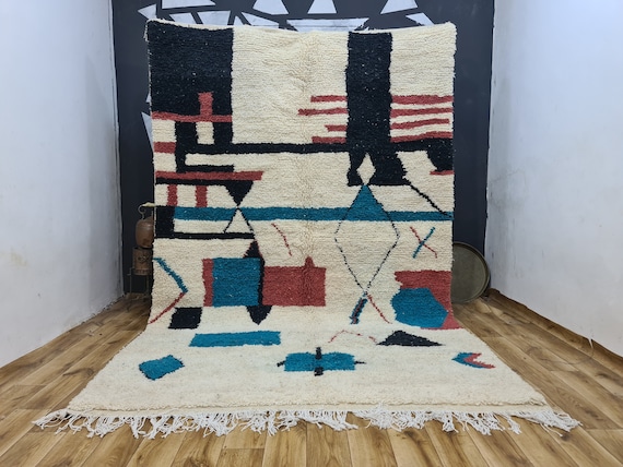 Azilal Rug, Berber Rug, Moroccan Rug, Custom Rug, Living Room Rug, Boho Rug, Outdoor Rug, Woven Rug, Housewarming Gift, Personalized Gift