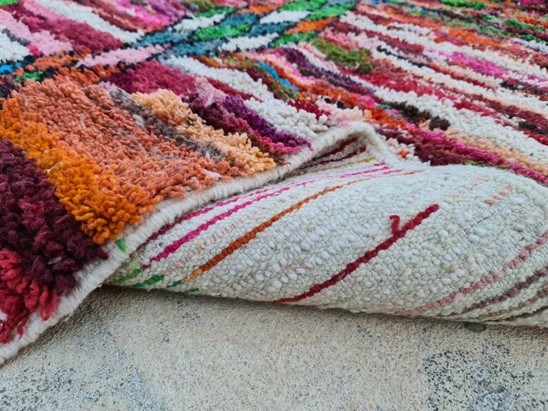 Personalized Moroccan Rug Doormat Custom Area Rug for Home Decor Unique