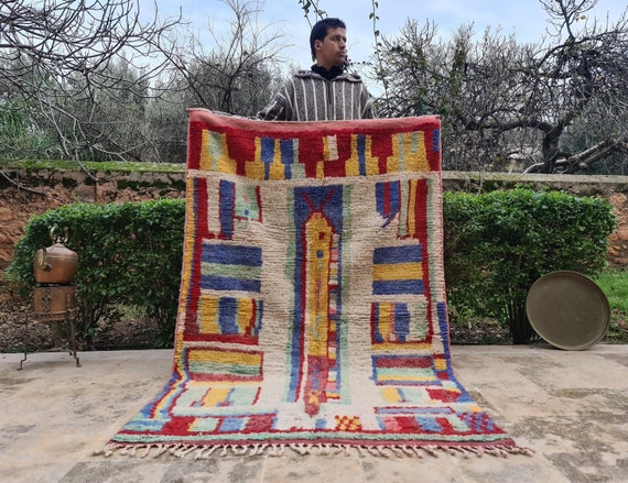 Berberugallery Custom Artistic Rugs - Handmade Quality Berber Rugs - Eco-Friendly Rugs - Berber Carpets  - Trendy Bohemian Style Decor