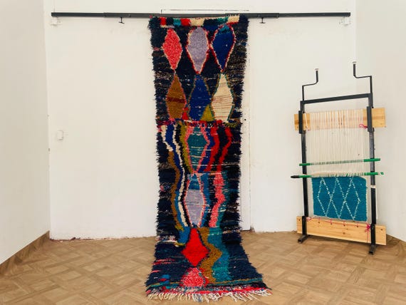 Boho decor, Area rug, Carpet, Farmhouse decor, Runner rug, Minimalist art, Wool rug, Eclectic home decor, Handmade rug