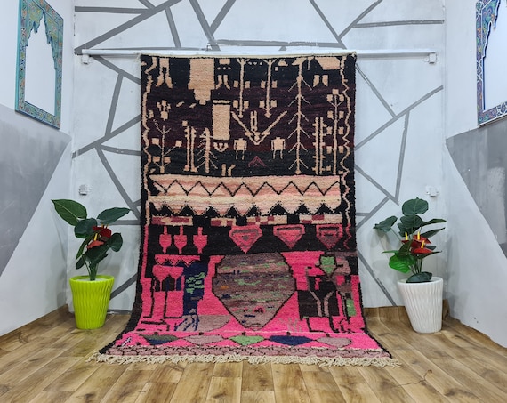 Boujaad Custom Rug Moroccan By Berberugallery • Personalized Home Decor Gifts For Her
