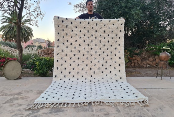 Fabulous Beni Ourain Home Decor Carpet by Berberugallery • Handmade • Custom Size • Chic Designs • Wool Rug
