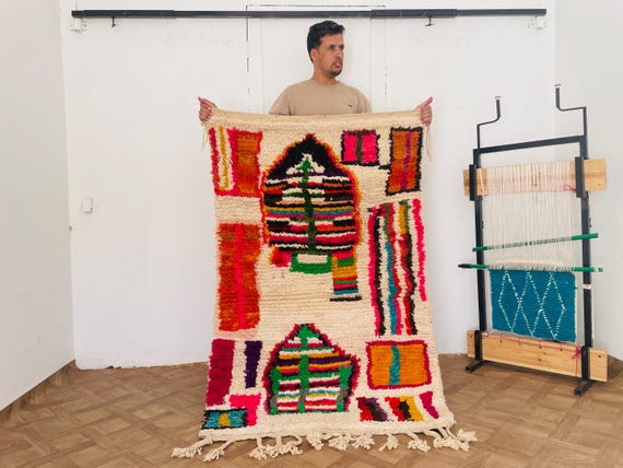 Authentic Beni Ourain Boujad Rugs | Large & Small Moroccan Wool Rugs