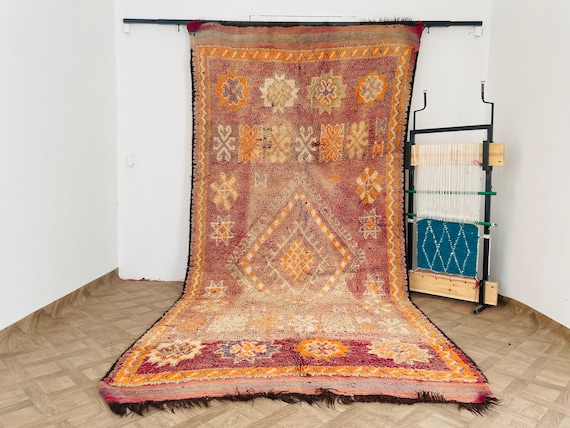 Vintage, Rug, Home Decor, Carpet, Area Rug, Moroccan, Living Room Rug, Rugs For Living Room, Wool Rug, Tapis Marocain, Bohemian Rug