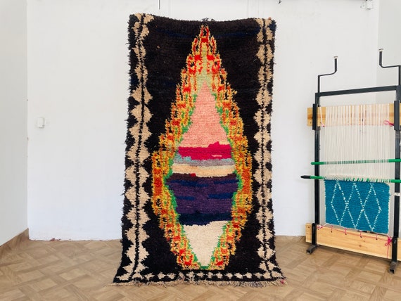 Rugs For Living Room, Tapis Berbere, Wool Rug, Berber Carpet, Vintage Rug, Boho Rug, Red Rug, Morrocan Rug, Black Rugs, Bohemian Decor
