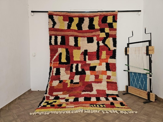 Handmade Moroccan Rug, Area Rugs, Custom Rug, Runner Rug, Room Decor, One Piece, Wedding Gift, Handmade Gift