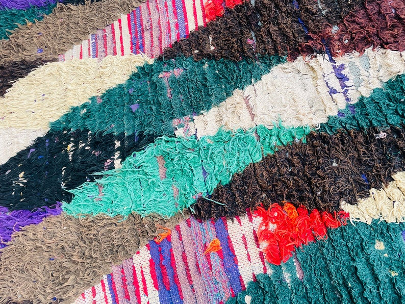 Living Room Rug, Tapis Berbere, Wool Rug, Dark Rug, Berber Carpet