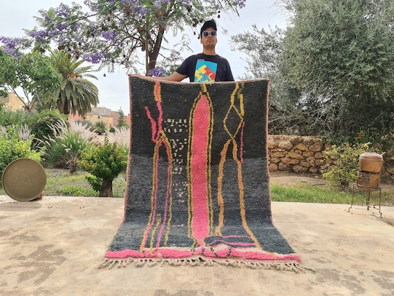 Custom Boujaad Rug Moroccan, Personalized Home Decor Gifts For Her