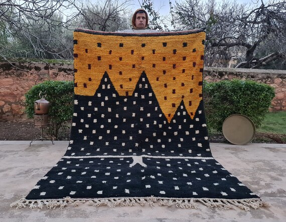 Personalized Moroccan Wool Rug | Custom Handmade Area Rugs for Unique Home Decor