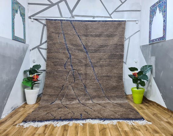 Moroccan rug - Custom rug - Tufted rug - Rugs for living room - Area rug - Western decor - Farmhouse decor - Beniourain
