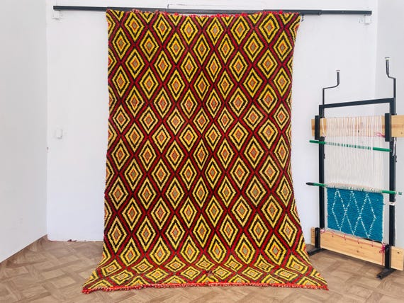 MOROCCAN RUG Berberugallery - handmade berber rug - moroccan carpet - vintage rugs - tapis marocain - berber moroccan rug - handcrafted rugs