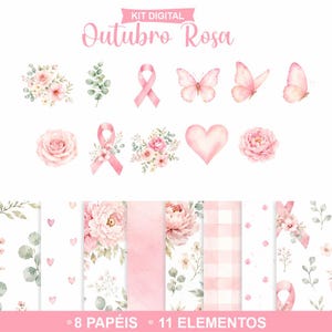 Kit Digital Outubro Rosa