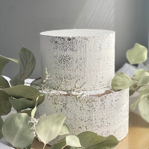 3-stöckig Faux-Tortendeko für Hochzeitstorte Naked Faux-Cake Realistischer Fake Naked Cake für Hochzeits-Faux-Cake für Display-Fake-Cake Hochzeitsdekoration