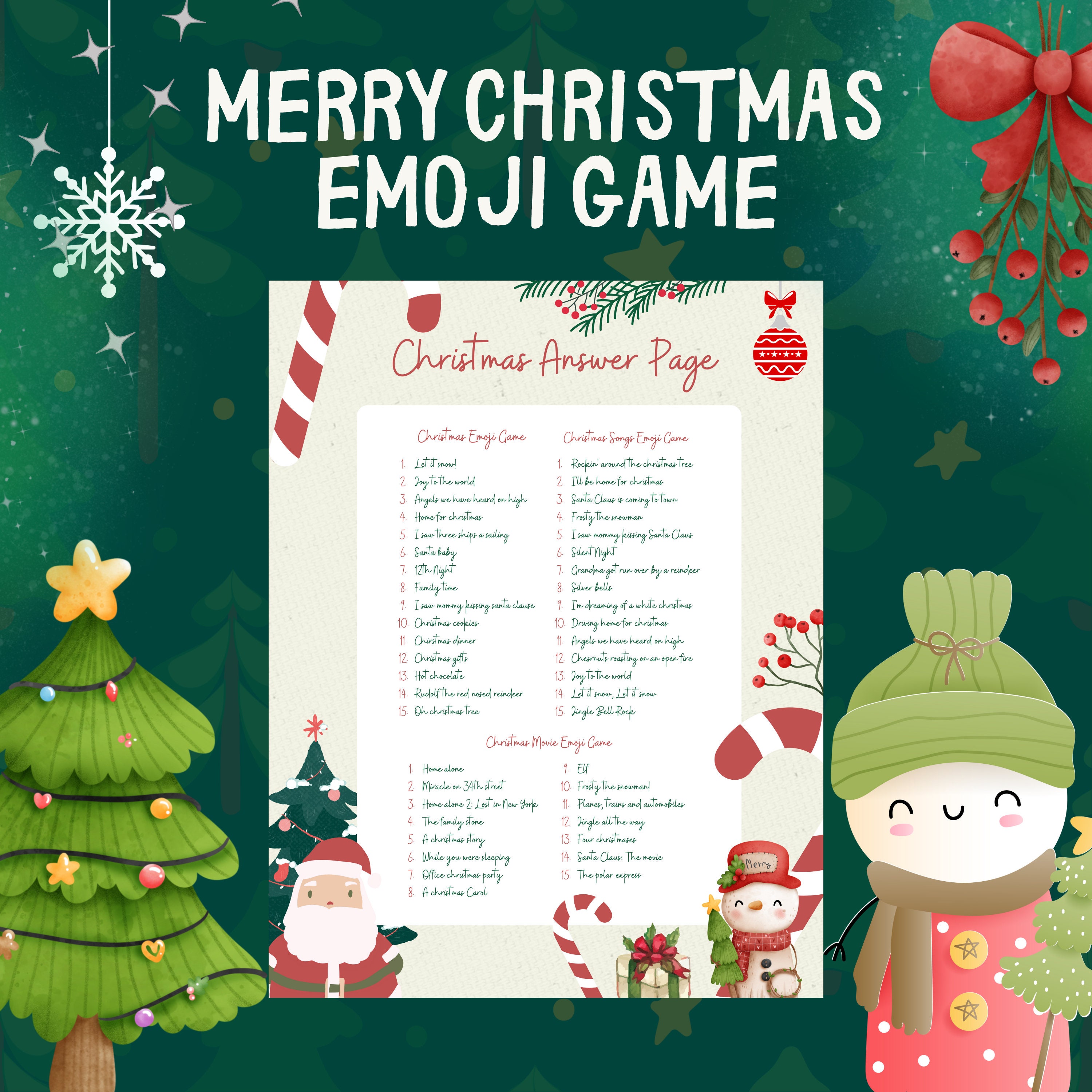 Silent Night Emoji 2