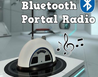 Bluetooth Portal Radio Decoration Video Game