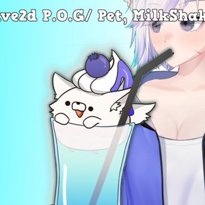 Live2d Pet For Vtuber Or POG Vtube studio Cute 2d pet