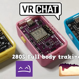 SlimeVR BNO0085 Trakers For Vrchat motion trackers for virtual reality motion capture