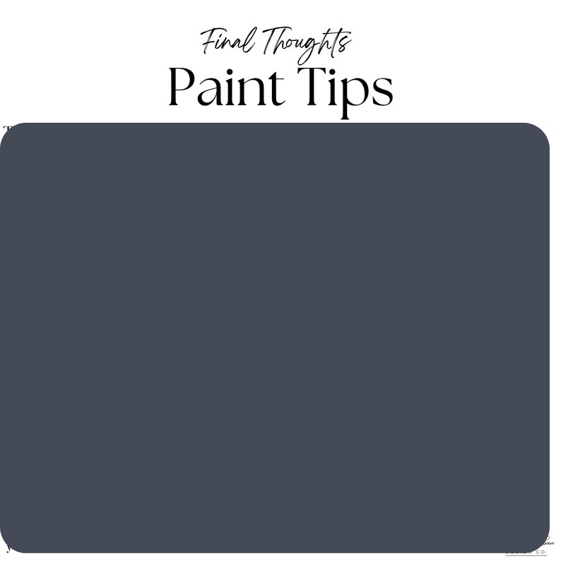 Benjamin Moore Hale Navy Home Paint Colour Palette, Home Paint Palette