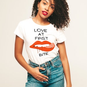 Liebe beim ersten Biss/Valentine's/Halloween/svg/Sublimation