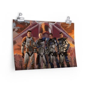 Clone Wars 501st Portrait