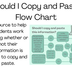 Should I Copy and Paste Flow Chart - Etsy