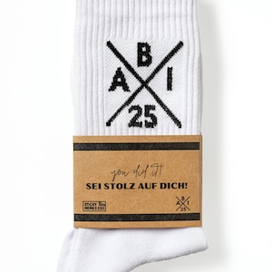 Calcetines Abi 25 Cross - Abitur 2025 - Calcetines de tenis