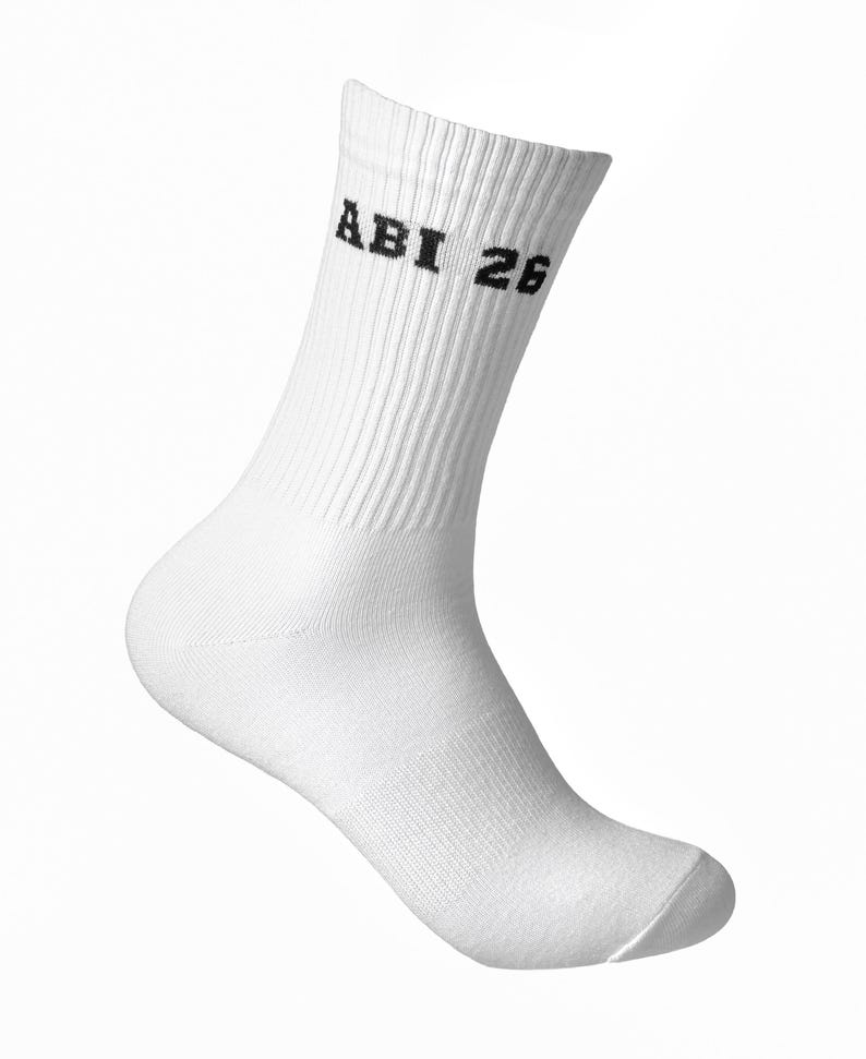 Graduation 26 Socks - High School Graduation 2026 - Tennis Socks image 6