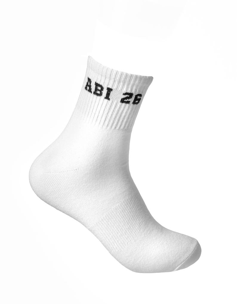 Graduation 26 Socks - High School Graduation 2026 - Tennis Socks image 7
