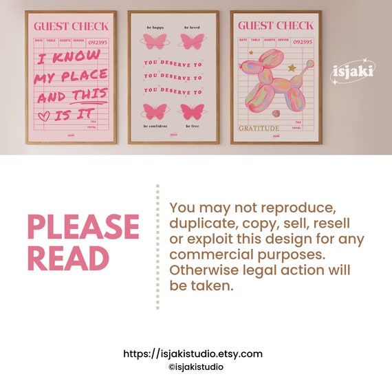 6 Poster Stampe Artistiche Rosa Trendy Preppy - Decorazione Murale Retrò Gradiente Per Camera Da Letto Ragazze, Dormitorio, Estetica Euforia, Senza Cornice - 2
