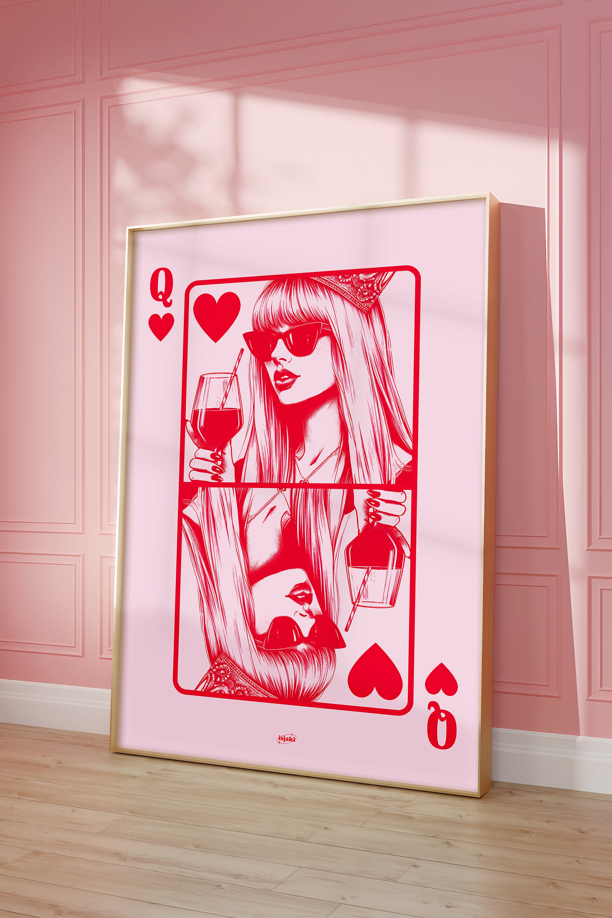 Discover Taylor Queen Of Hearts Poster | Queen Of Hearts Print