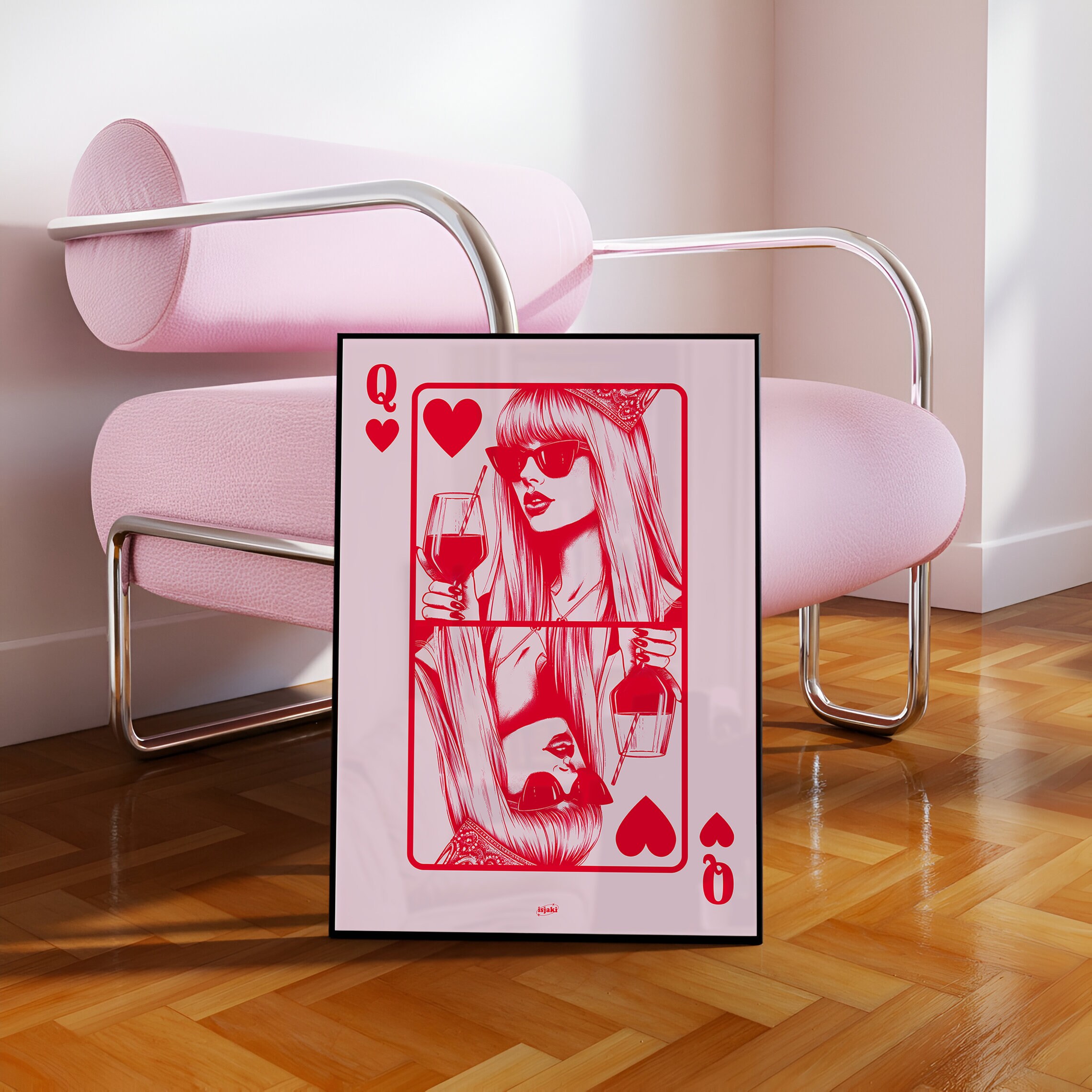 Discover Taylor Queen Of Hearts Poster | Queen Of Hearts Print