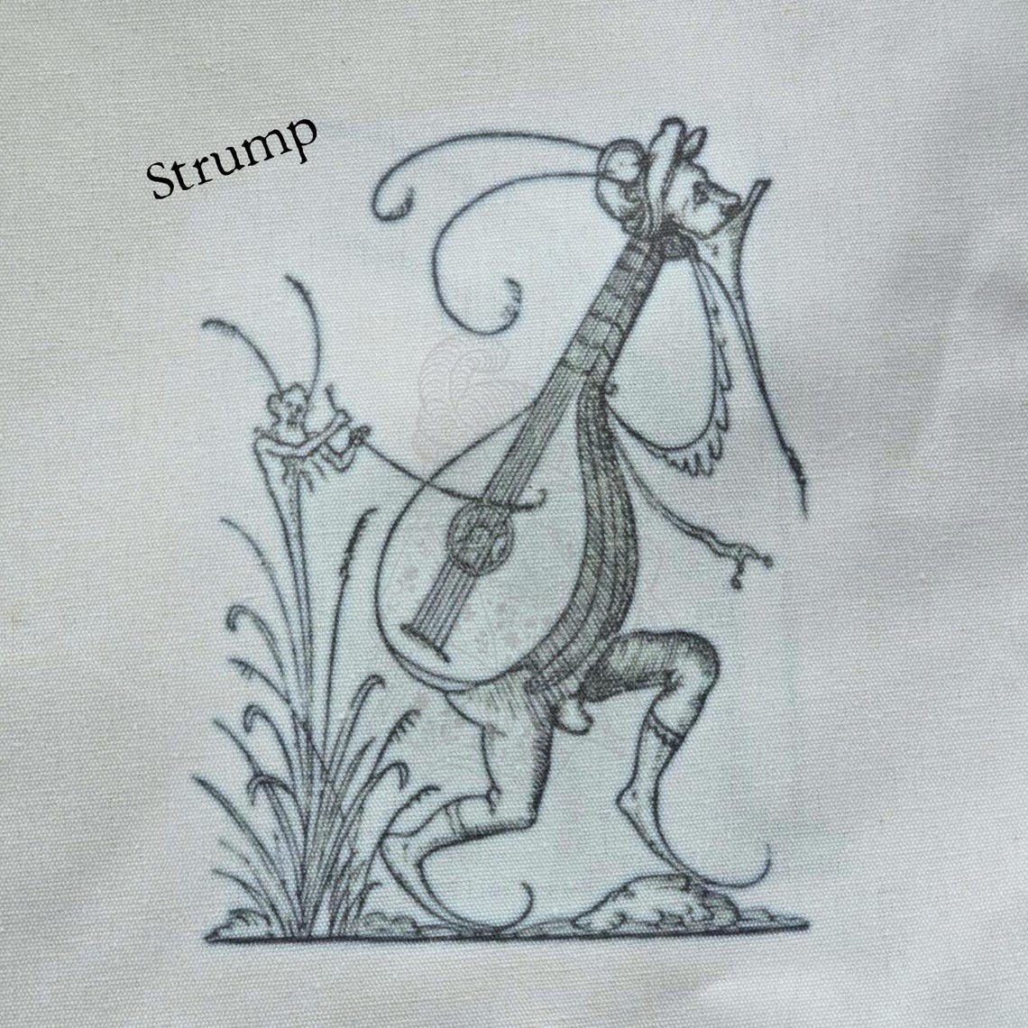 Medieval Monsters Part DEUX 1500s Embroidery Pattern 16th Century Art ...