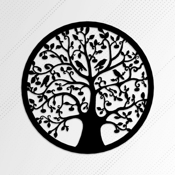 Tree of Life Metal Wall Decor Tree of Life Metal Wall Sign Etsy