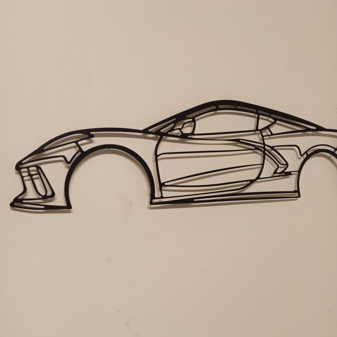 Corvette C8 Metal Wall Art C8 Metal Wall Decor C8 Garage Etsy Australia
