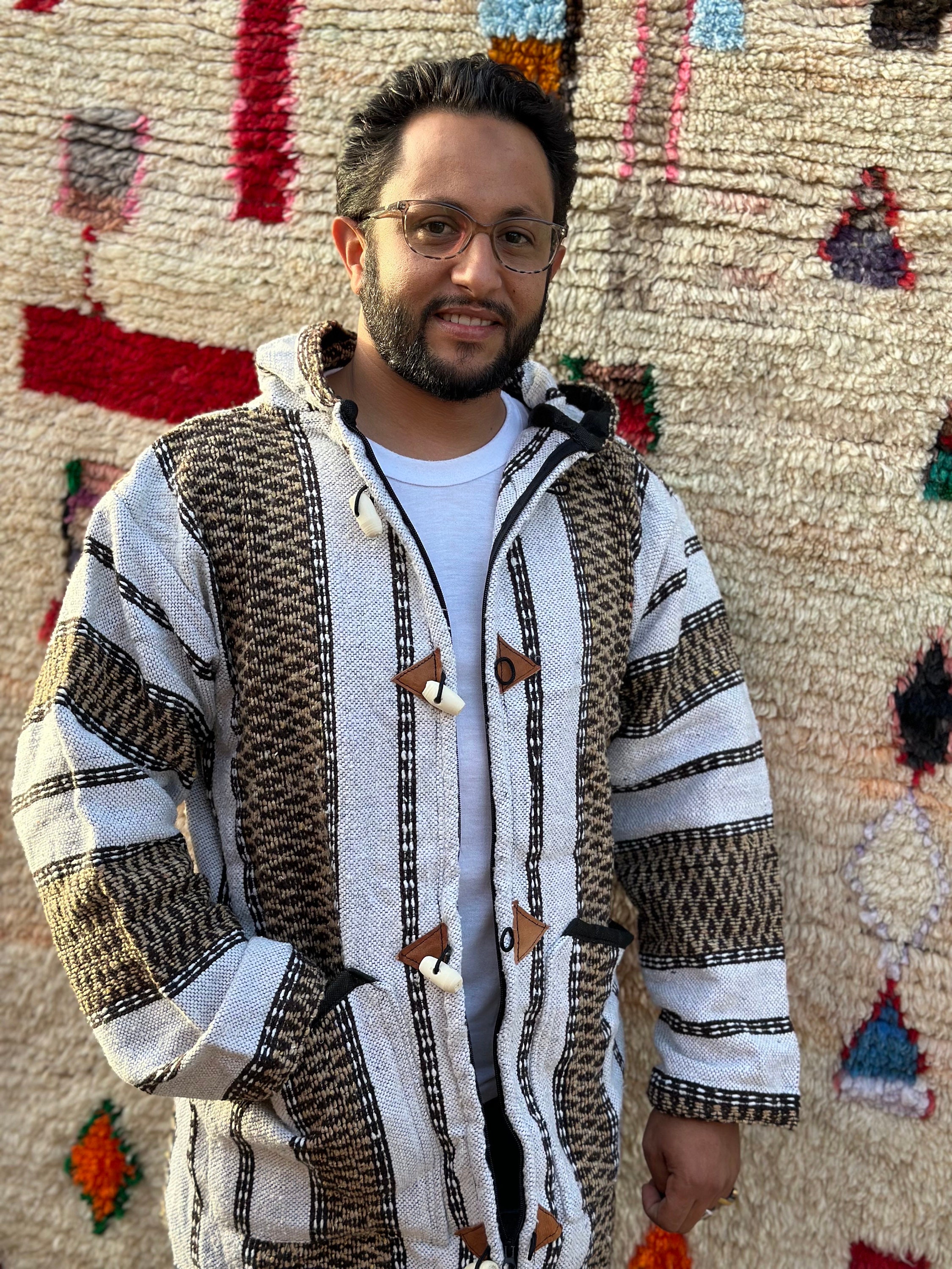 Native print sweaters clearance