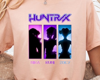 Camiseta de Cazadores de Demonios del Kpop, camiseta de Jinu Manga, regalo para amantes del pop coreano, camiseta de Huntrix del Kpop, merchandising de Cazadores de Demonios, camiseta de fans de Saja Girls, camiseta de Kpop