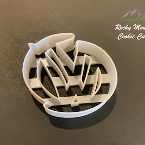 Artistic Volkswagen Logo Cookie Cutter
