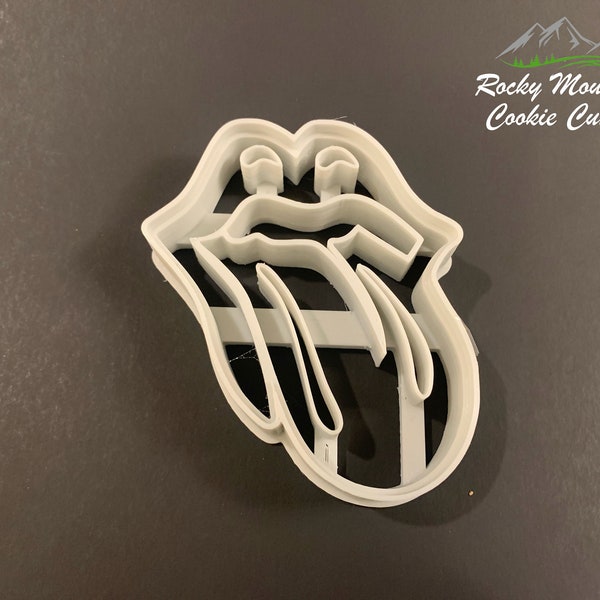 Rolling Stones Hot Lips Cookie Cutter