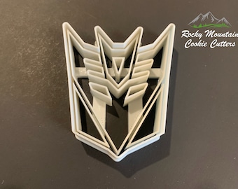 Transformers Decepticon Cookie Cutter