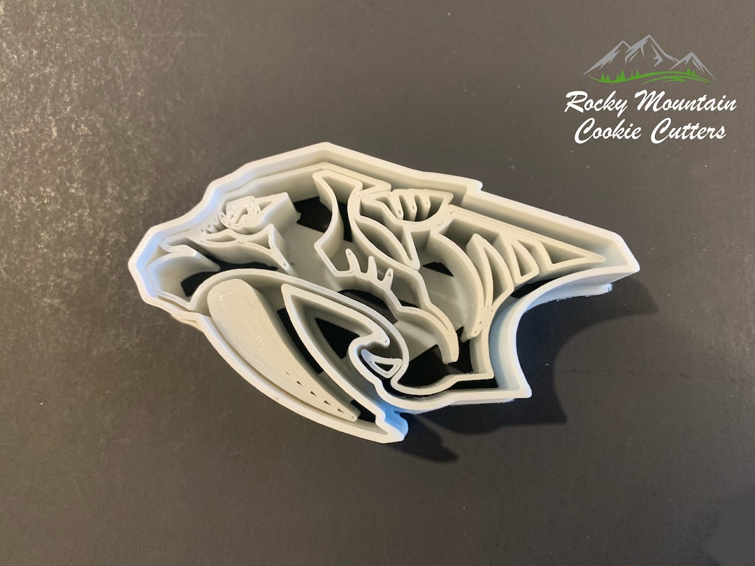 NHL Nashville Predators Cookie Cutter - Etsy