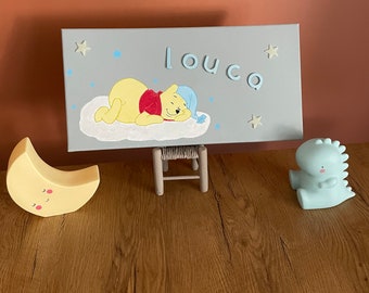 Winnie L Ourson Decoration Chambre D Enfant Etsy France