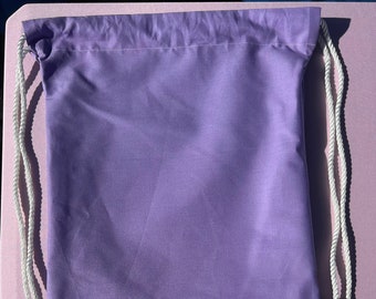 Purple String Bag