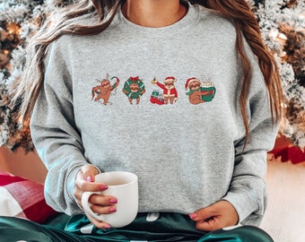 christmas sloth sweatshirt
