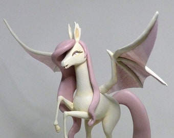 My Little Last Unicorn - Flutterbat OOAK figurine