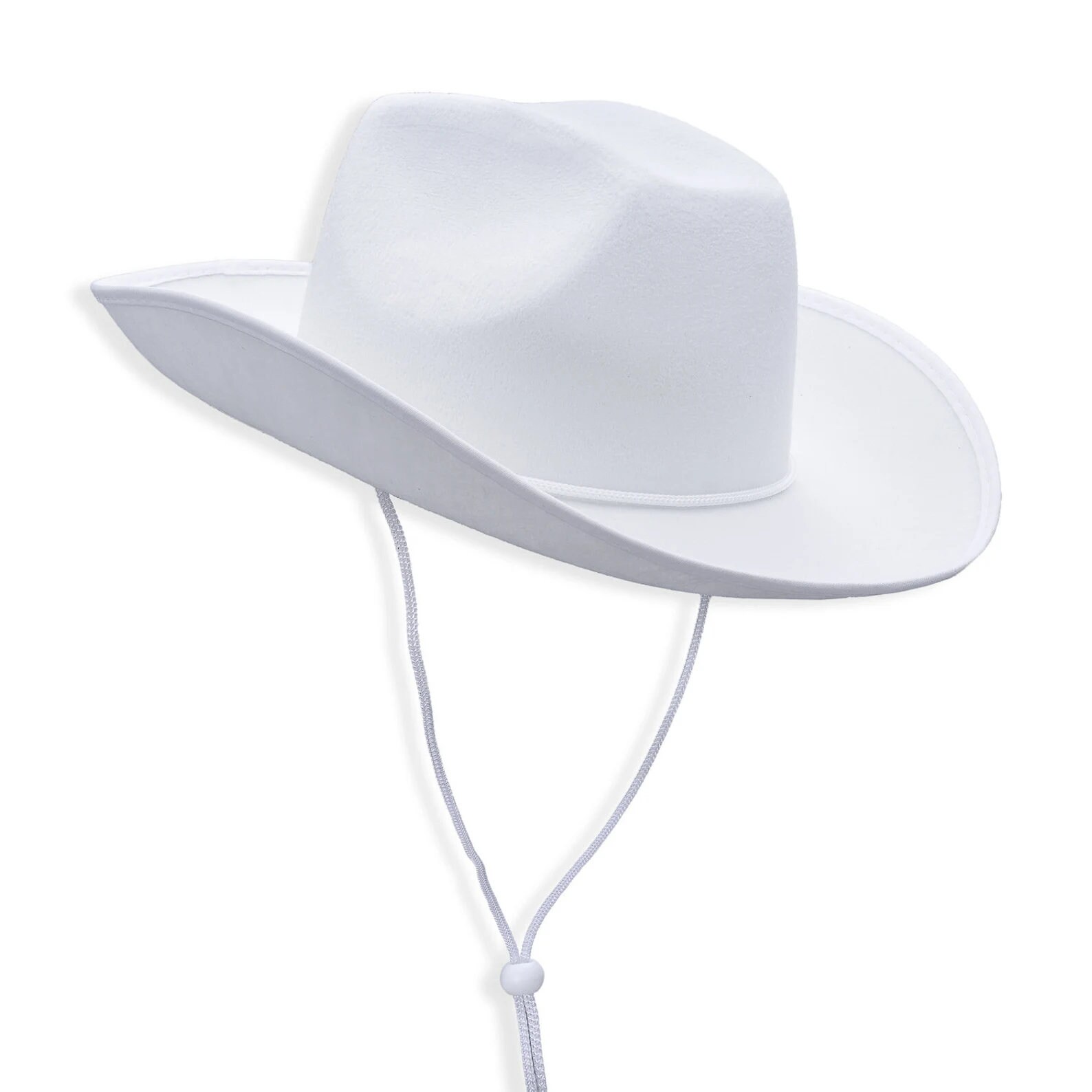 2793 18 Pack White Cowboy Hats Bulk Western Plain Cowboy Hats Cowboy Hat Men main image 2