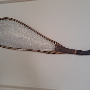 Burl Handle Trout Fishing Net