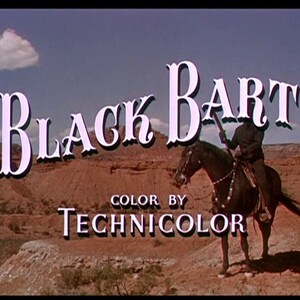 Black Bart (1948) Starring Yvonne De Carlo Etsy