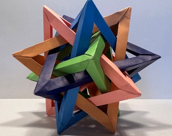 Origami Geometrischer Stern
