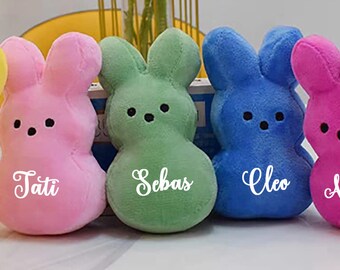 Personalized plush bunny