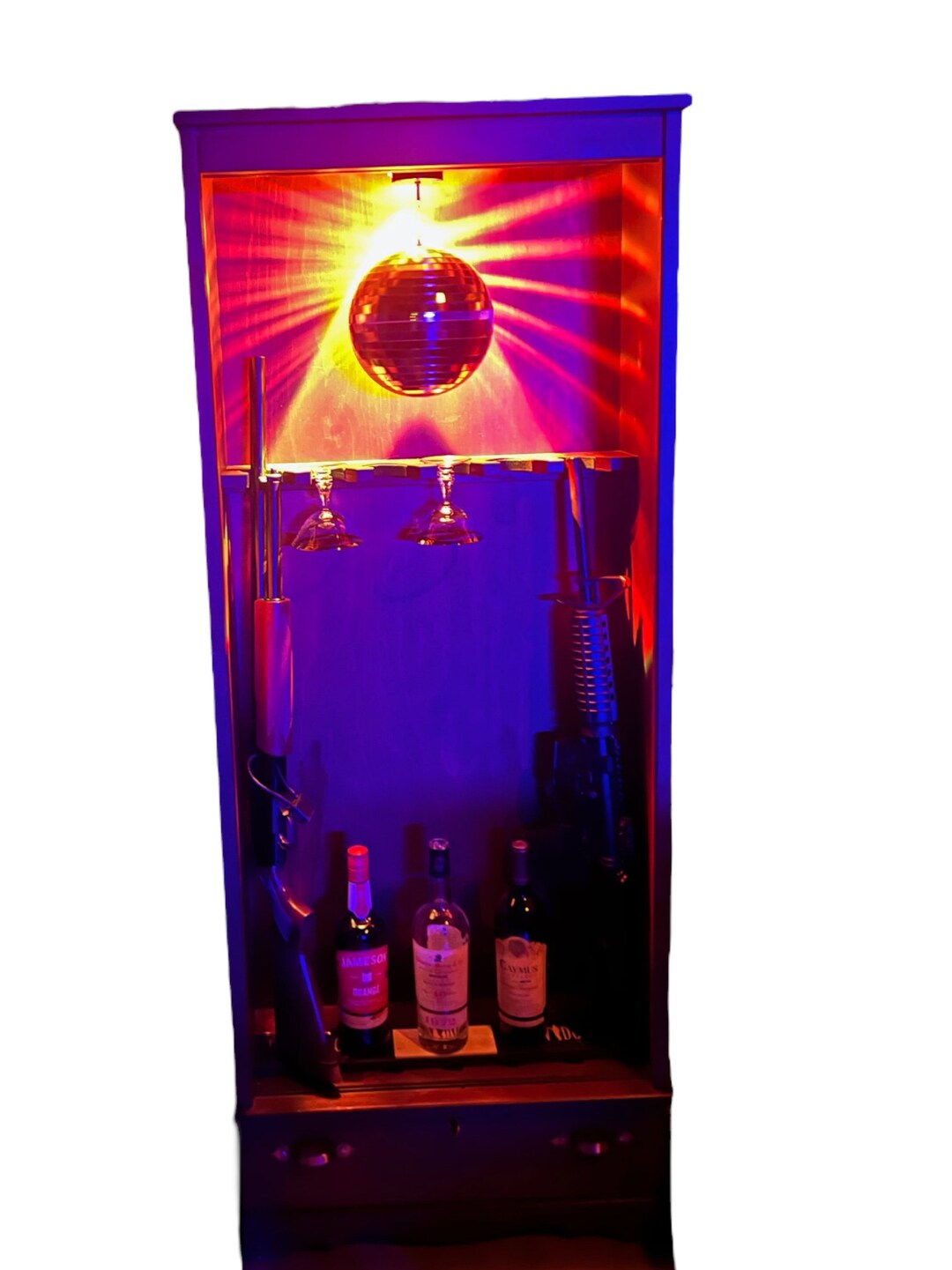 Vintage Gun Rack and Bar Retro Locking Storage Etsy